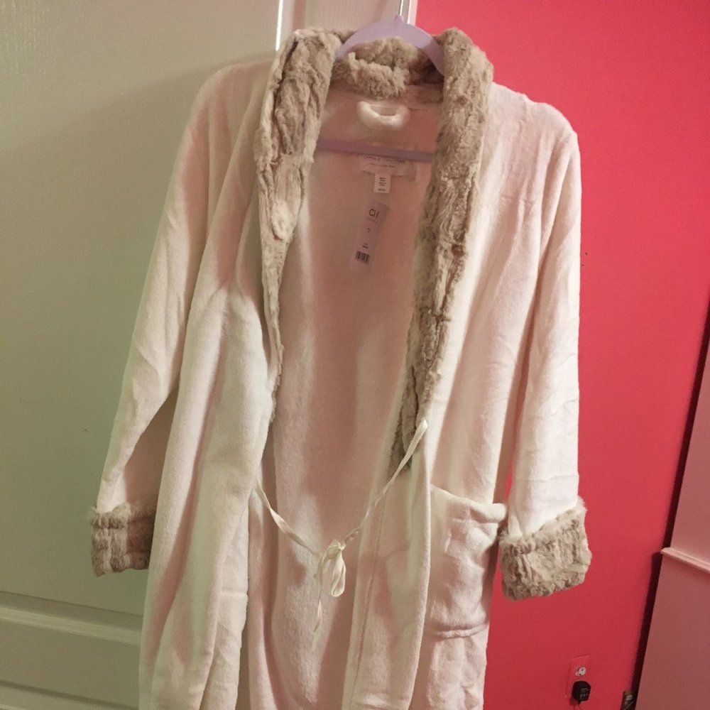 Carole Hochman plush robe size Small